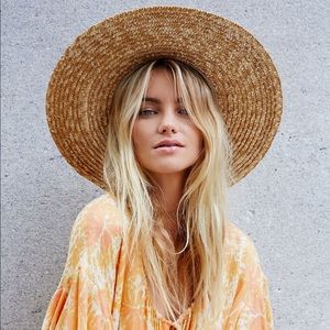 Lack of Color Spencer Wide Brimmed Boater Hat